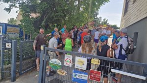 Betriebsbesichtigung der KLAR! Klima Radtour