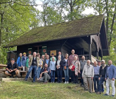 Gruppenfoto Sklenarbund Belegstelle Hirschgrund