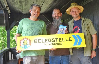 Belegstellenbesichtigung Imkerverein St. Pölten, Imkermeister Franz Obendorfer