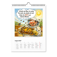 Imkerkalender Monatsansicht