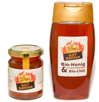 Blütengold HOT Edition - Bio Honig mit Bio Chili
