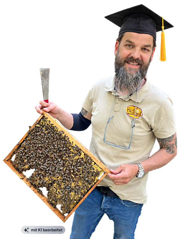Unser Imkermeister bittet um Unterstützung bei seiner Masterarbeit