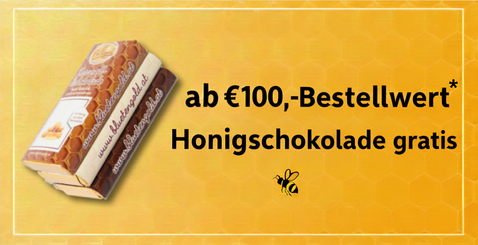 Honigschokolade Aktion